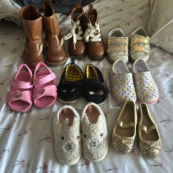 Cat & Jack Other - Lot of 8 Baby Girls Shoes - 5
